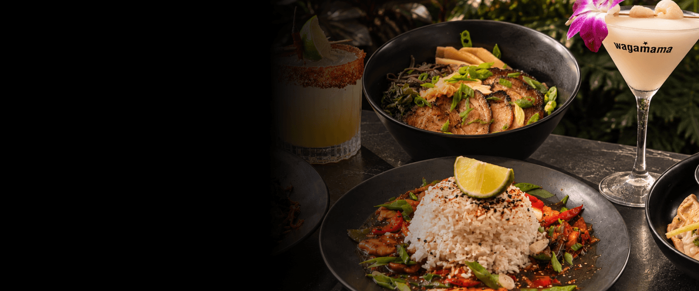 order now or book at table at wagamama